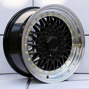 Rines de Tres Piezas Atornillados 5x120 5x114.3 5x100, Rines Forjados Clásicos Personalizados de 3 Piezas <span class=keywords><strong>para</strong></span> bmw <span class=keywords><strong>BBS</strong></span> rs <span class=keywords><strong>BBS</strong></span> Fi-r - Product Image 4