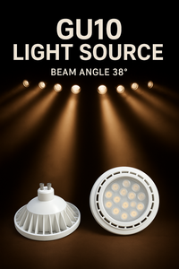 Spot LED encastrable AWL GU10 AR111 12W AC120V-230V Dimmable CRI80+ 1500LM Garantie 2 ans Plafonnier encastré Maison Bureau - Product Image 6