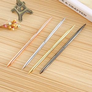 Metallic Textured Multicolor Ballpoint Pen With Logo - Product Image 1