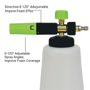 Bán buôn công suất lớn kim loại Súng phun bọt 1.5L chai tuyết bọt pháo pháo - Product Image 5