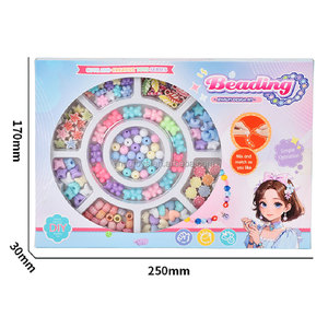 Nouvel Arrivage : Kit de Création de Bijoux DIY – <span class=keywords><strong>Perles</strong></span> pour Anneaux et Cheveux, Pendentifs en Plastique, Fabrication de Bracelets, Bijoux Tendance - Product Image 1