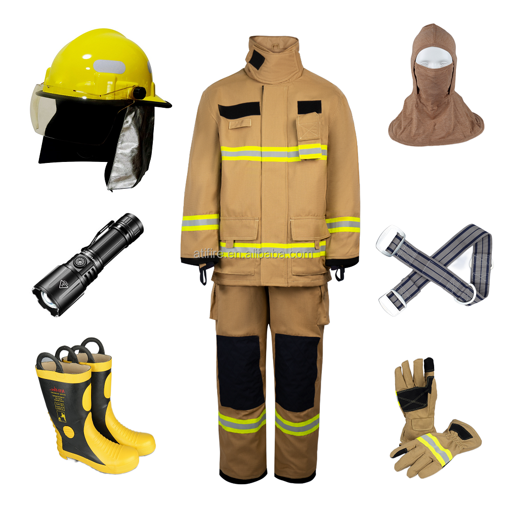 Форма для пожарных Nomex Aramid, не имеющая аналогов, обеспечивает безопасность и комфорт, полностью соответствует 469 NFPA 1971 и EN для пожарных.