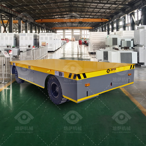 Battery Powered Remote Control Electric Transfer <strong>Trolley</strong> with Polyurethane Wheels for <strong>Handling</strong> Heavy <strong>Materials</strong> - Product Image 4