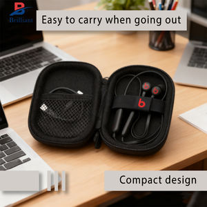 Custodia protettiva personalizzata brillante per Beats Flex auricolari Wireless Anti-fall Hard Eva Cover antiurto per auricolari - Product Image 6