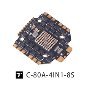 T-MOTORHOBBY C-80A-4IN1-8S điện ảnh 4-in-1 ESC - 80A / 8S Tốc độ không chổi than điều khiển cho FPV/điện ảnh Quadcopter 30x30mm - Product Image 6