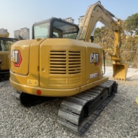 Mini-excavatrice d'occasion d'origine japonaise CAT 308, 8 tonnes, excavatrice hydraulique sur chenilles, Caterpillar 308E 308E2, matériel de construction