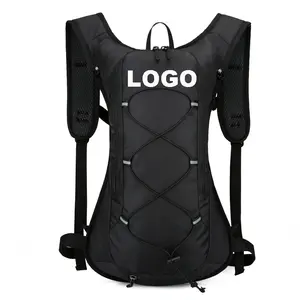 Logotipo personalizado Caminhadas Camping Saco Esportes Ciclismo Mochila Armazenamento Camping Saco Homens Com capacete capa Alça Ajustável