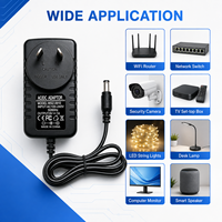 Adaptateur secteur AC/DC certifié 9V 1A 1000mA haute stabilité pour routeur, moniteur, personnalisable, avec plusieurs types de prises
