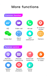 2024 miễn phí vận chuyển điện thoại thông minh xem cuối 4G cảm ứng cổ tay xem GPS navigation Sim smartwatches cho trẻ em - Product Image 6