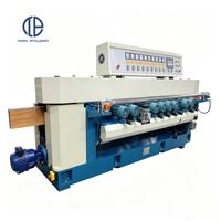 Machine à verre automatique à prix compétitif rectifieuse de biseautage de ligne droite de mosaïque de miroir