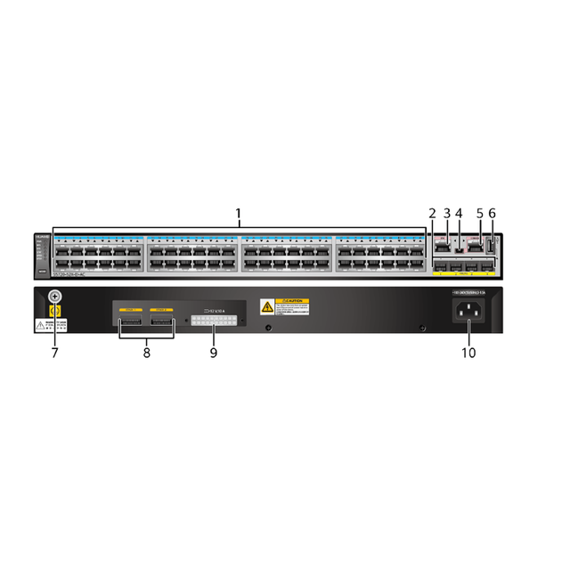 S5720-52X-EI-AC 02359589 S5700 Series S5720-EI Series Next-generation Enhanced Gigabit Ethernet Switch for h w