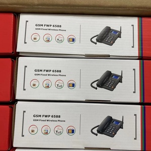 โทรศัพท์ตั้งโต๊ะแบบ Dual SIM GSM รุ่น ETS-6588 โทรศัพท์บ้านแบบใส่ซิมการ์ด โทรศัพท์ไร้สายแบบตั้งโต๊ะ GSM พร้อมช่องใส่ซิมการ์ด 2 ช่อง - Product Image 5
