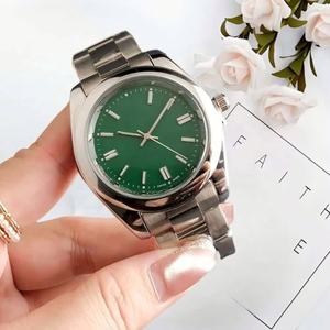 Reloj de pulsera informal de cuarzo para mujer, con esfera rosa, correa de acero inoxidable, diseño nuevo, para uso diario. - Product Image 4