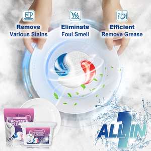 Comprimés de détergent pour lave-vaisselle vente en gros <span class=keywords><strong>capsule</strong></span> de <span class=keywords><strong>gel</strong></span> lave-vaisselle propre et écologique en poudre pour lave-vaisselle - Product Image 5
