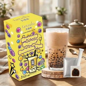 <b>Bubble</b> <b>Tea</b> Kit Instant Boba Box 150g 100% Vegan Brown Sugar Flavor Made in Taiwan - Product Image 1