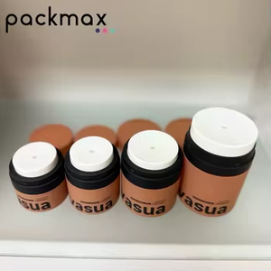 Pot rond en plastique écologique de 30ml et 50ml Emballage de crème faciale sans air multi-usages avec des spécifications différentes - Product Image 5