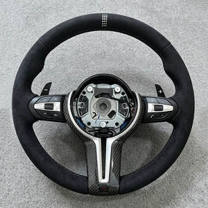 Volant <span class=keywords><strong>sport</strong></span> en fibre de carbone CS pour <span class=keywords><strong>BMW</strong></span> F10 F12 F15 F20 F25 F30 F35 M3 F80 M4 F82 M2 F87 M5 F90 X3 F25 X5 E60 E70 E71 E90 - Product Image 3