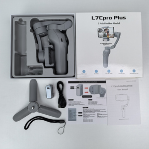 Nhà Máy Giá l7cpro 3-trục chống rung có thể gập lại di động Gimbal ổn định với ai mặt theo dõi với điền vào ánh sáng chân máy - Product Image 6