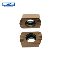 Outil d'insertion pour fraisage CNC ACME LPGT010210ER-GM, carré, revêtement PVD, carbure haute précision 45HRC, coupe haute performance, OEM pour