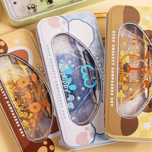 Set di sette righelli dritti in plastica a tema Capibara, lunghezza massima 25 cm, per scuola, ufficio, compleanno - Product Image 2