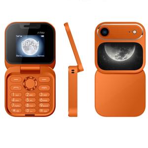 Téléphone <span class=keywords><strong>mobile</strong></span> pliable à <span class=keywords><strong>clapet</strong></span> I17 Air Pro Lady Cover avec double SIM 1,77 pouces, MP3, voix magique, lampe de poche, numérotation rapide, téléphone à <span class=keywords><strong>clapet</strong></span> pour seniors - Product Image 1