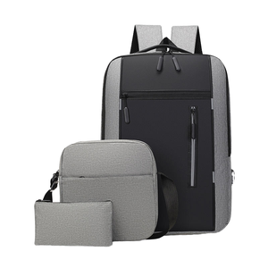 Mochila Escolar Impermeable para Computadora Portátil, Unisex, Informal, con Logotipo Impreso de Alta Calidad, 3 en 1, Forro de Poliéster, Venta al por Mayor - Product Image 2