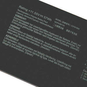 La mejor batería para portátil C31N1834 0B200-03360200 de repuesto para <span class=keywords><strong>Asus</strong></span> ProArt <span class=keywords><strong>StudioBook</strong></span> Pro 17 H700GV W700G1T/G2T/G3T W700G3P W700GV - Product Image 6