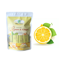 Winstown Thé au gingembre et au citron avec miel et riche en vitamine C 10g * 15 Sachets/sachet
