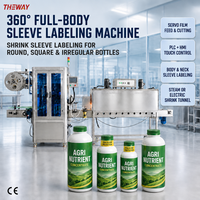 Machine d'étiquetage multifonctionnelle pour manchons thermorétractables, équipement pour lignes de production de boissons, d'aliments et de produits chimiques quotidiens