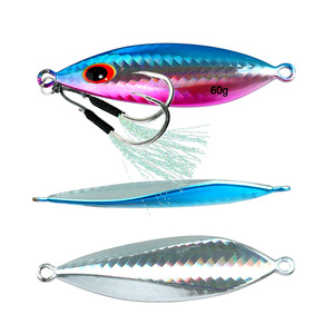 Leurre de pêche vertical Slow Pitch Jigging 10g 20g 30g 40g 60g, leurres métalliques pour la pêche, matériel de pêche, leurres de jigging à coulée rapide - Product Image 3