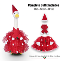 Noël Xmas Tulle Jupe Pom-Pom Costume Fête Robe Vêtements Animal pour Chien et Chat Grossiste Lavable Luxe Tenue