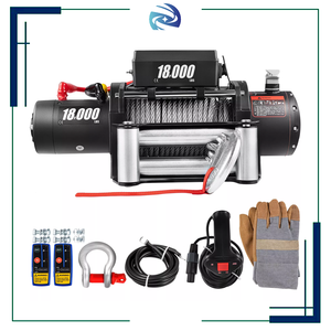 כננת חשמלית 4000 ליברות 240 וולט 500-1000 ק\\\"ג עם שלט רחוק כפול ו-12 וולט עם כבל ארוך - Product Image 4