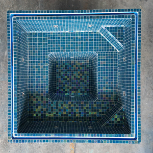 Piscina Spa Interrata su Misura di Piccole Dimensioni in Fibra di Vetro con Mosaico <span class=keywords><strong>per</strong></span> Bagni Freddi e Vasca Idromassaggio da Esterno - Product Image 2