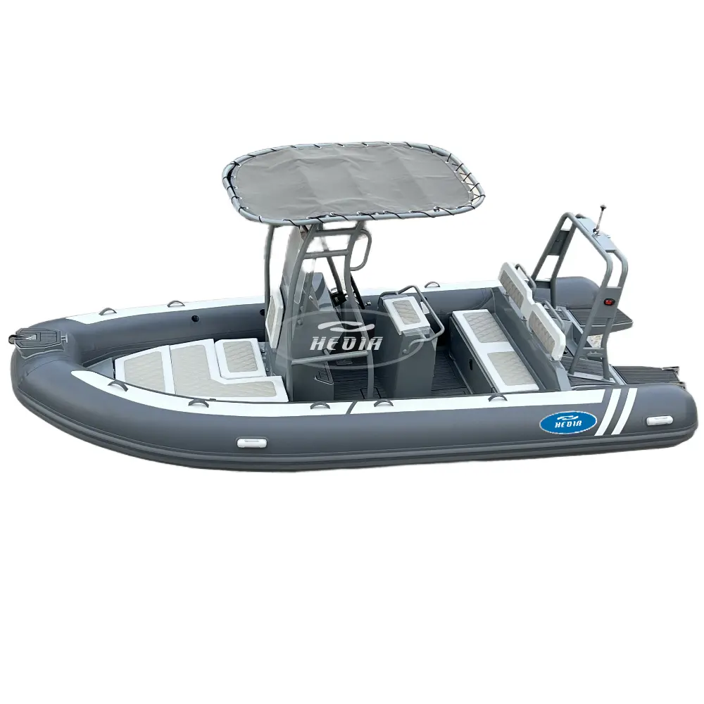 Ribs 520 pvc hyplaon rib inflatable boats aluminum hull 520 90hp engine