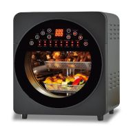 Freidora de Aire 16 en 1 de Acero Inoxidable de 15L, Horno con Certificación ETL/CE/CB, 1700W, 360 °   Control Táctil de Rotación Turbo BIS PSE KC Venta al por Mayor de Fábrica