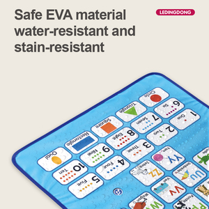 Affiche Murale Interactive Bilingue Alphabet ABC pour Enfants, Jouet Éducatif Musical Parlant pour <span class=keywords><strong>l</strong></span>'Apprentissage de <span class=keywords><strong>l</strong></span>'<span class=keywords><strong>Anglais</strong></span> - Product Image 3