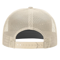Gorras Snapback estructuradas de 7 paneles OEM logotipo bordado personalizado sombrero de camuflaje del desierto gorras de camionero de malla de camuflaje de algodón/poliéster