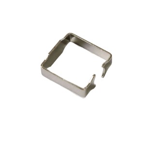 Hesheng <b>Machinery</b> Nickel Plated <b>Micro</b> Coil Frame 0.03-5.00mm Bending Punching Stamping Processing Parts - Product Image 4