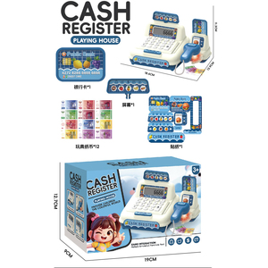 Jeu <span class=keywords><strong>de</strong></span> simulation <span class=keywords><strong>de</strong></span> caisse enregistreuse miniature en plastique pour enfants, ensemble <span class=keywords><strong>de</strong></span> courses <span class=keywords><strong>de</strong></span> <span class=keywords><strong>légumes</strong></span> et <span class=keywords><strong>de</strong></span> fruits, <span class=keywords><strong>jouet</strong></span> éducatif pour filles et garçons en bas âge - Product Image 3