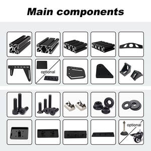الاتجاه والحس الحيوي للألعاب المصنوعة من الألومنيوم من فتحة T ملف تعريف من الألومنيوم سيم سباق السيارة - Product Image 4