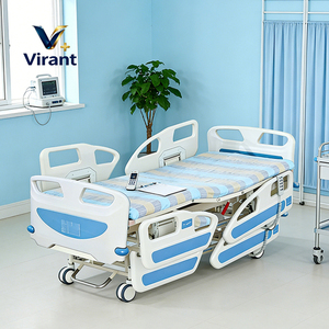<span class=keywords><strong>Lit</strong></span> médical manuel en métal de haute qualité pour patients, vente en gros d'usine, idéal pour les soins hospitaliers - Product Image 3