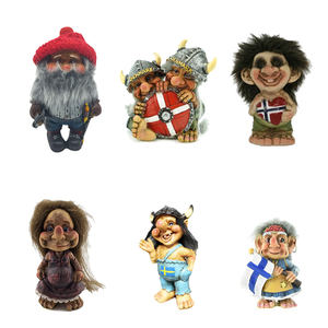 Magnete da Frigo Personalizzato in Resina con Design Nordico: Austria, Italia, Islanda, Reykjavik, Alpi, Neve, Cabina <span class=keywords><strong>di</strong></span> Legno, Sci, Troll Vichingo, Marmota - Product Image 5