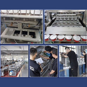 DF300T Eco-Friendly Semi-Automatic Mechanical Beverage Tray Sealing Machine Durable Reliable Performance Bag Packaging Plastic - Product Image 5