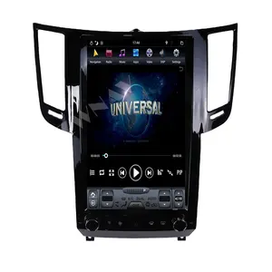 ZWNAV Android 11 pour <span class=keywords><strong>Infiniti</strong></span> <span class=keywords><strong>FX</strong></span> FX25 FX35 FX37 Qx70 2009-2013, autoradio multimédia de style Tesla, lecteur DVD, GPS, navigation, audio stéréo - Product Image 1