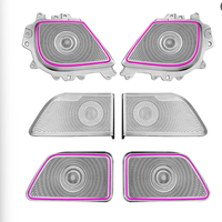 Accessoires intérieurs de haute qualité pour fourgonnette, cache-haut-parleur lumineux pour Mercedes Classe V Vito V300, grille de haut-parleur lumineuse