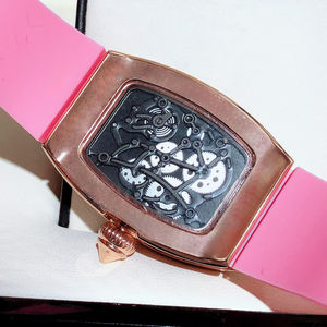 Nuevo reloj de alta gama para mujer con diamantes incrustados, relojes mecánicos con esfera hueca, reloj para hombre y mujer, resistente al agua, de alta calidad - Product Image 5