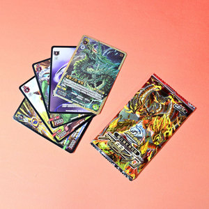 Caja Sorpresa de Cartas Coleccionables Xinzhiguang Hyper Space War TCG, Cartas de Juego de Anime con Patrón Refractivo Grabado con Láser, Juego de Mesa para Todas las Edades - Product Image 2