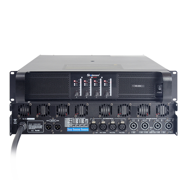 DS-20Q 4 Channels Class Td Pa Sound Amplifier 110V 220V for Dj Speaker Guangzhou Audio Amplifier