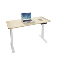 Bureau debout à moteur unique réglable en hauteur cadre de table assis mobilier de bureau moderne écologique
