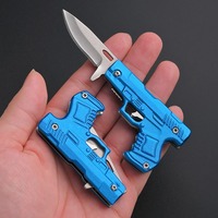 Couteau pliant miniature en acier inoxydable personnalisable, fabrication directe d'usine, 3Cr13 EDC, pour outils de survie, aventures en plein air et camping, bricolage, OEM